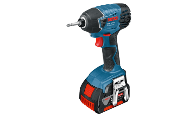 מברגה אימפקט GDR-18 BOSCH עם שתי סוללות 4A