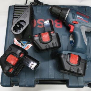 מברגה GSR-12-2 BOSCH עם שלשה סוללות 1.5A