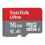כרטיס זכרון מיקרו 16 GB סנדיסק